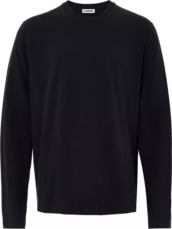 Black Cotton T-Shirt