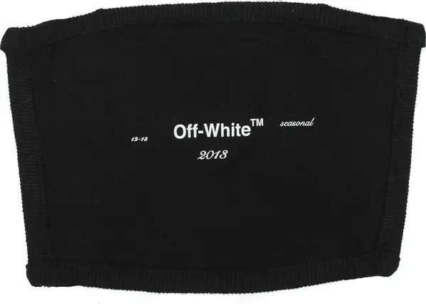 Black Cotton Facemask
