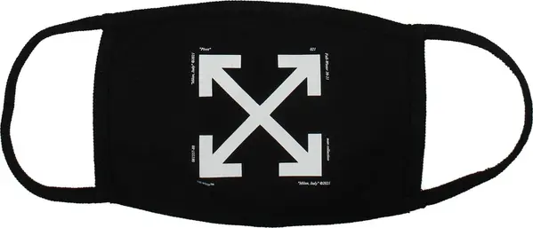 Black Cotton Facemask