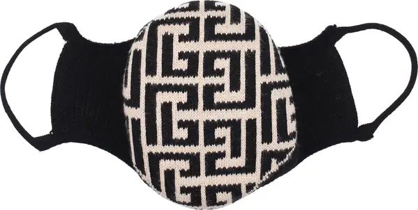 Beige Cotton Facemask