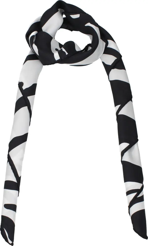 Black Silk Foulard