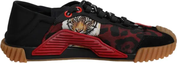 Black Logo Low Top NS1 Men Sneakers