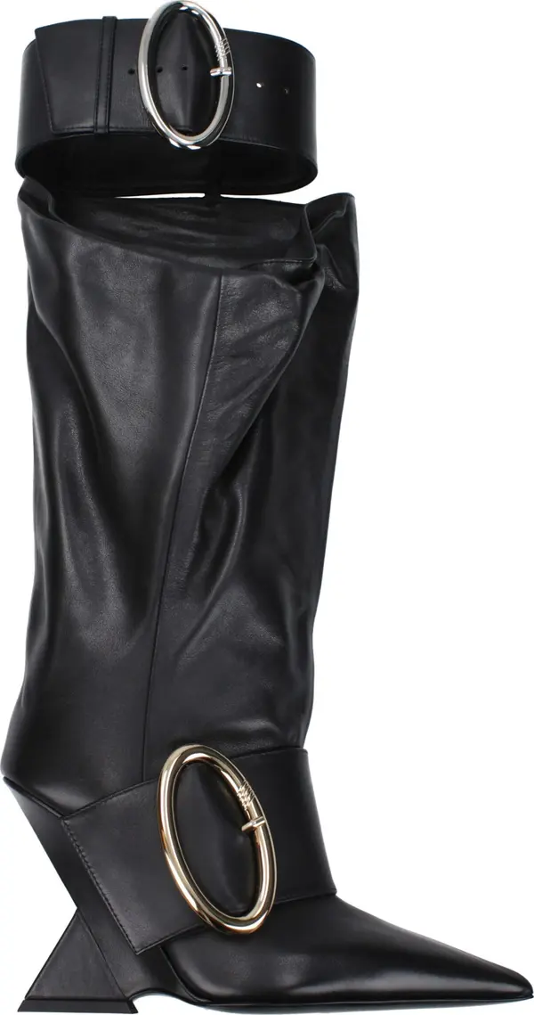 Black Leather Boots