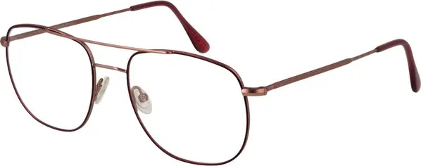 Burgundy Metal Glasses (Frames)