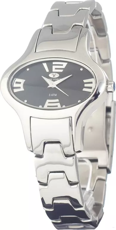 Silver Stainless Steel Dress Watch