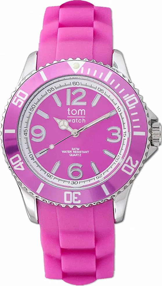 Multicolor Rubber Sport Watch