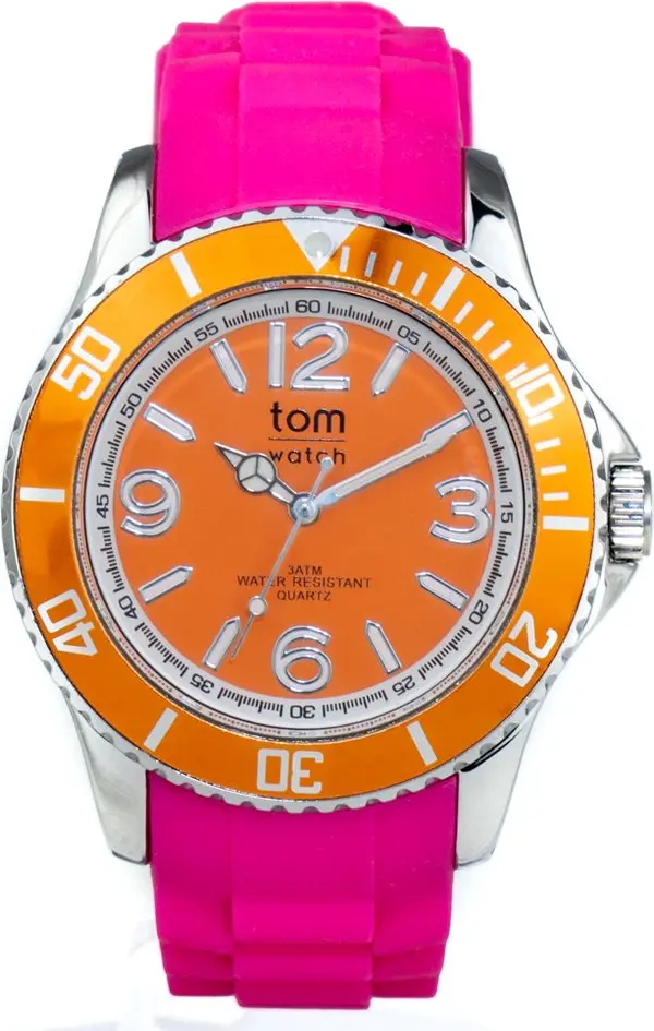 Multicolor Rubber Sport Watch