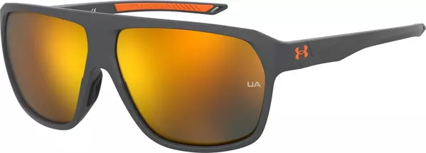 Gray Resin Sunglasses