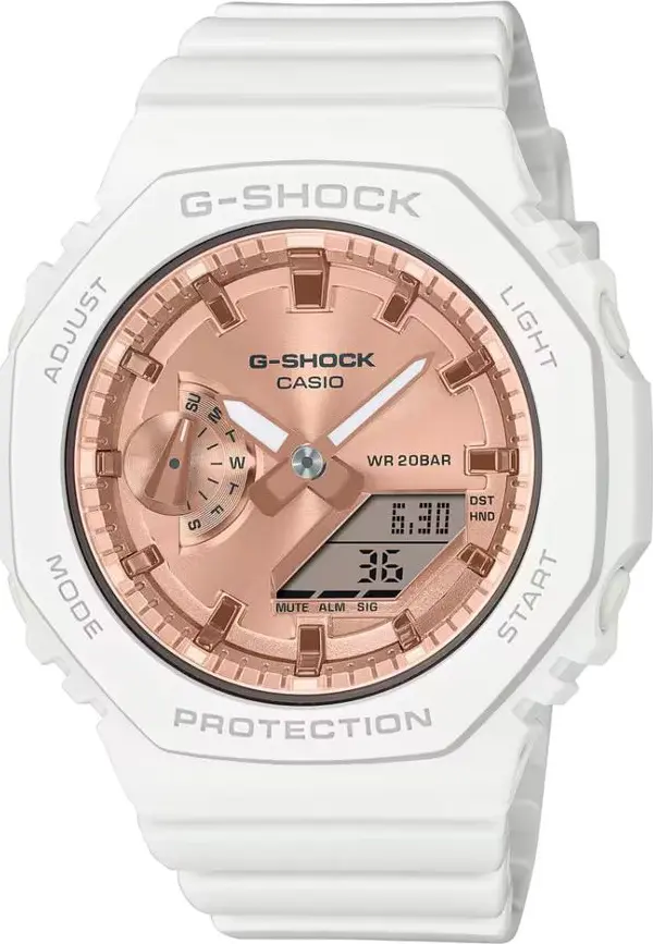 White Resin Sport Watch