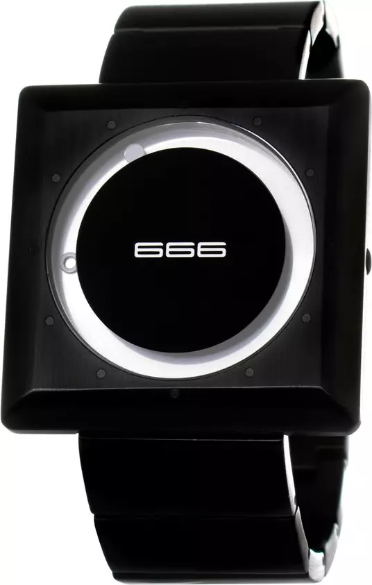 Black Stainless Steel Dress Watch