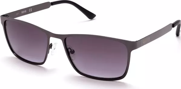Gray Metal Sunglasses