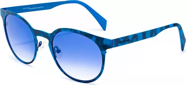 Blue Metal Sunglasses