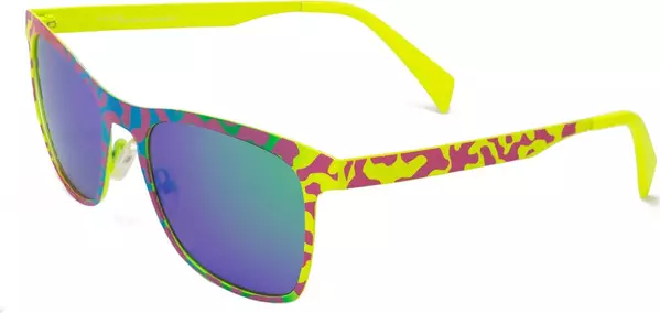 Multicolor Metal Sunglasses