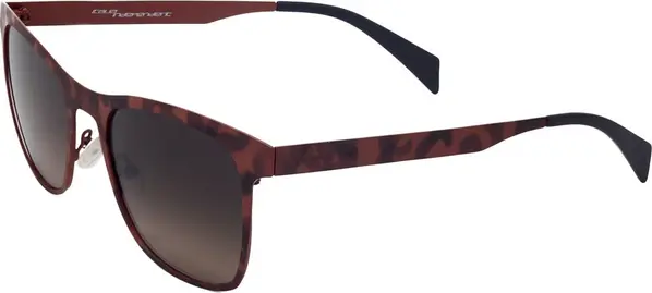 Brown Metal Sunglasses