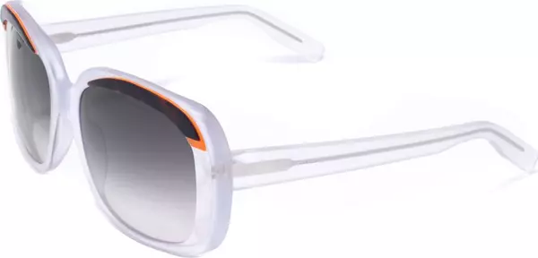 White Acetate Sunglasses