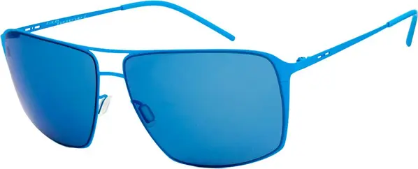 Blue Metal Sunglasses