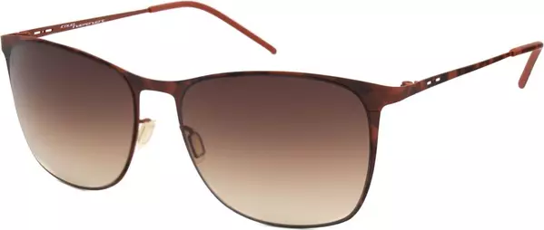Brown Metal Sunglasses