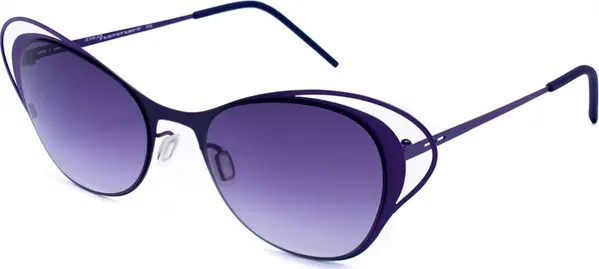 Purple Metal Sunglasses