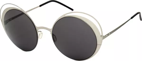 Gray Metal Sunglasses