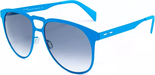Blue Metal Sunglasses