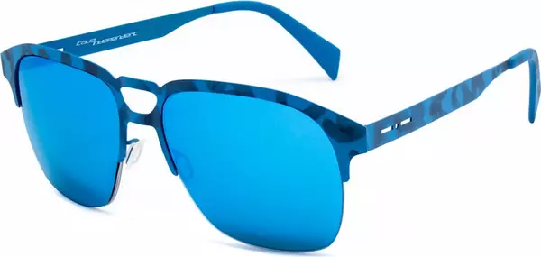 Blue Metal Sunglasses