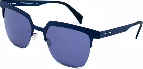 Blue Metal Sunglasses