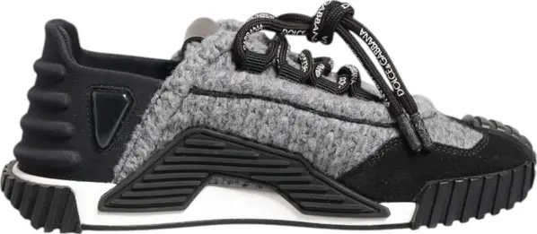Black Gray NS1 Low Top Sneakers Shoes