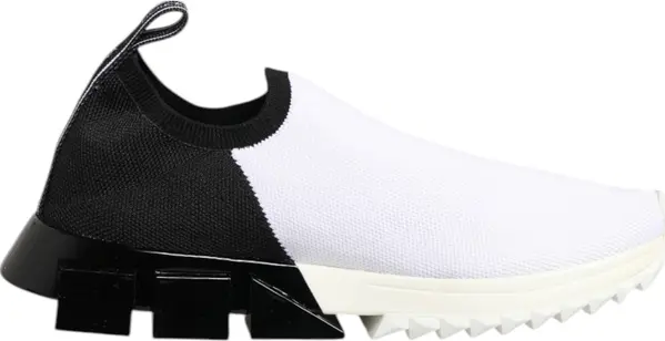 White Black Low Top Sorrento Sneakers Shoes