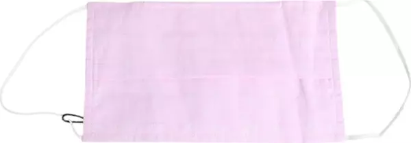Pink Cotton Logo Elastic Ear Strap Face Mask
