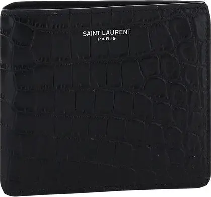 Black Calf Leather Bos Taurus Wallet