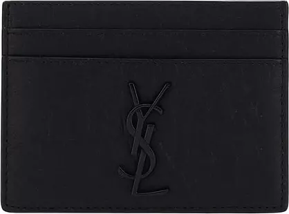 Black Goatskin Wallet