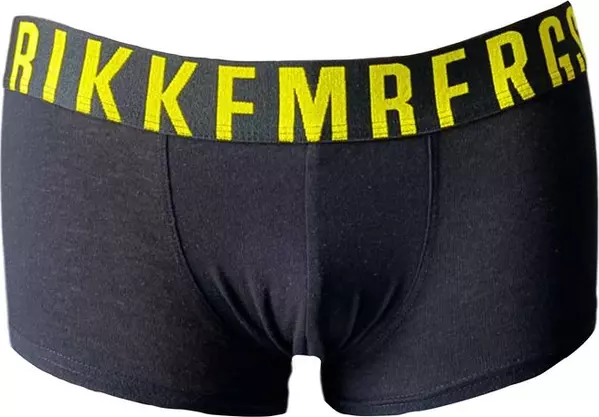 Black Cotton Men Boxer