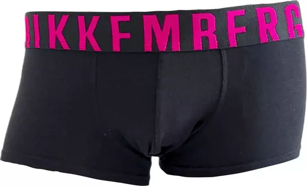Black Cotton Men's Boxer