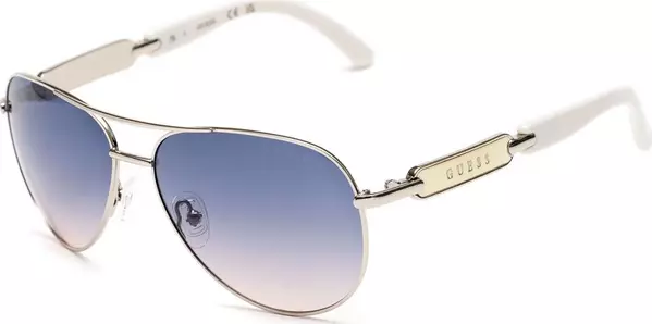 Gray Metal Sunglasses