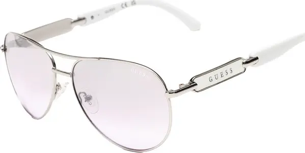 Gray Metal Sunglasses