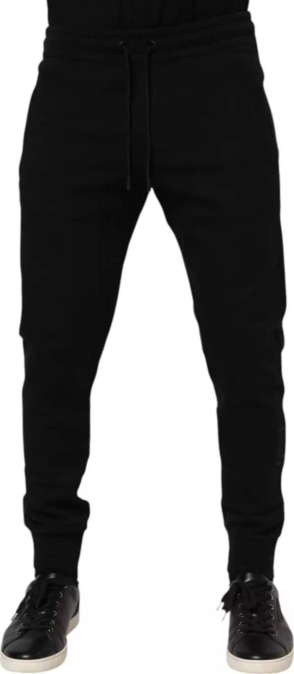 Black Cotton Jogger Jogging Men Trouser Pants