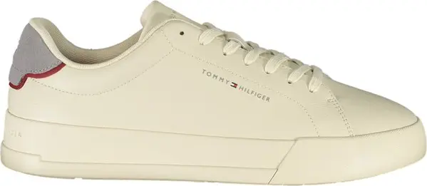 Beige Polyurethane Men Sneaker