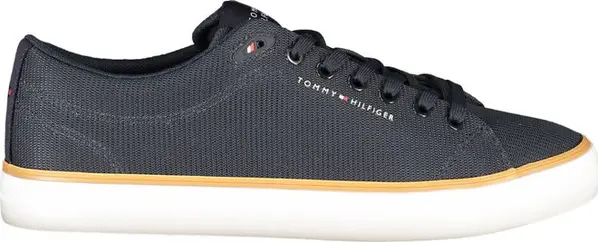 Blue Polyester Men Sneaker