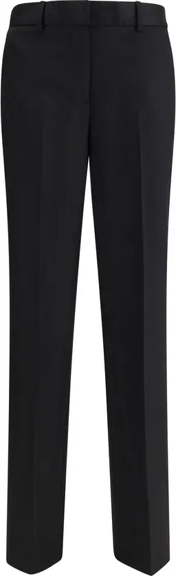 Black Wool Oves Aries Pants