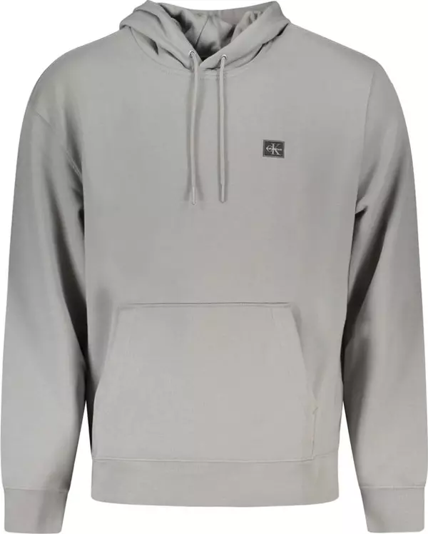 Grigio Cotton Male Sweatshirt