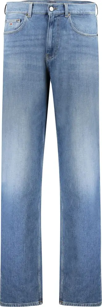 Blue Cotton Men's Jeans