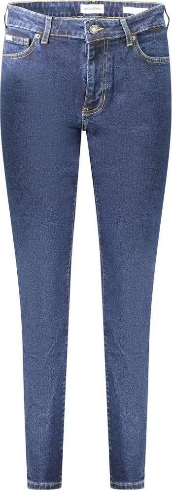 Blu Cotton Women Jeans