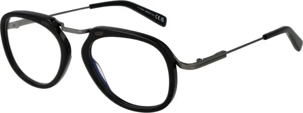 Black Metal Glasses (Frames)