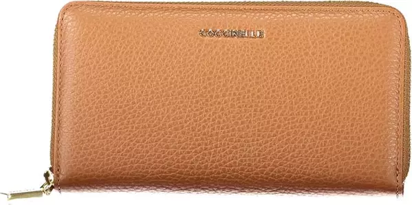 Marrone Leather Woman Wallet