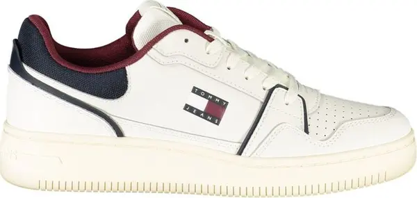 Bianco Polyurethane Men Sneaker