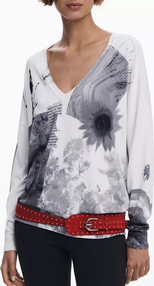 White Viscosa Women's Jersey