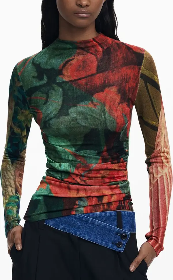 Green Viscose Sweater