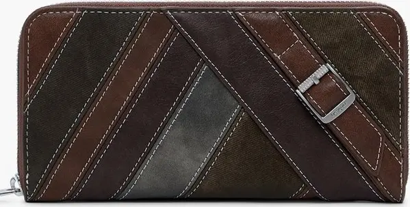Marrone Poliuretano Women Wallet