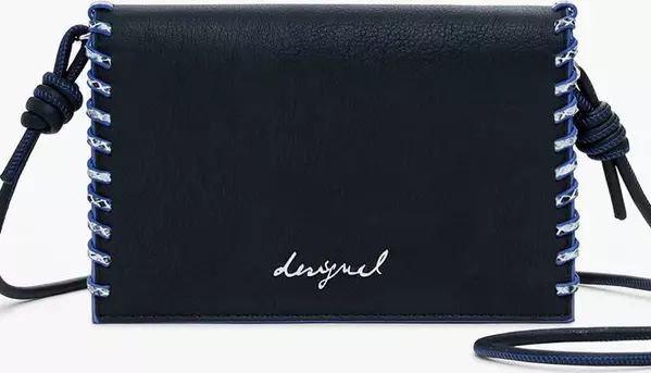 Nero Poliuretano Women Wallet