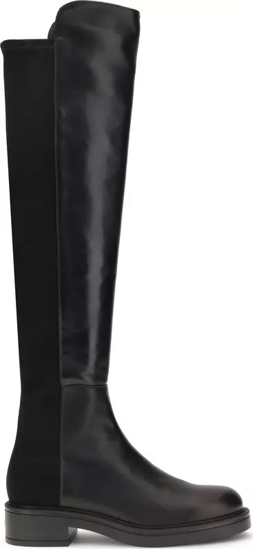 Black Leather Over The Knee